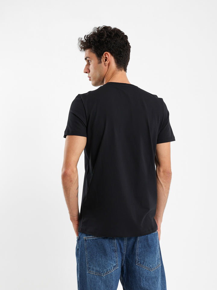 Basic Regular Fit V-Neck T-Shirt