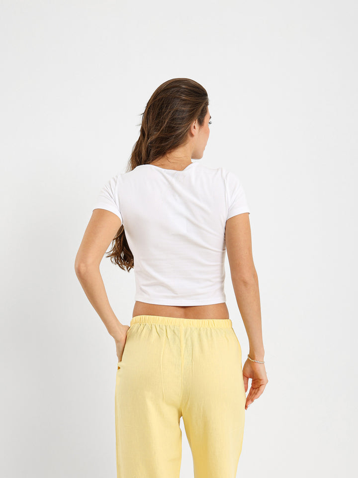 Capri Print Baby Tee
