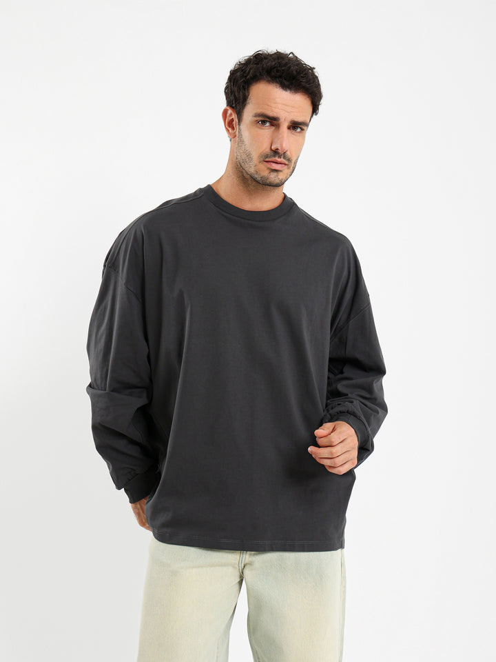 New Long Sleeve Oversized T-Shirt
