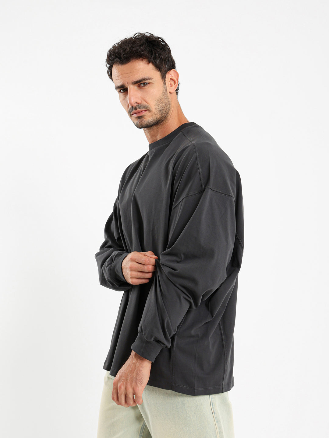 New Long Sleeve Oversized T-Shirt