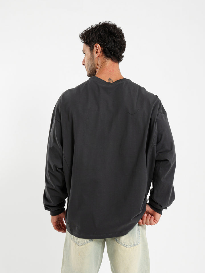 New Long Sleeve Oversized T-Shirt