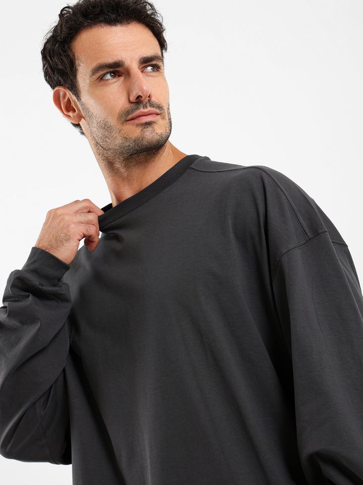 New Long Sleeve Oversized T-Shirt