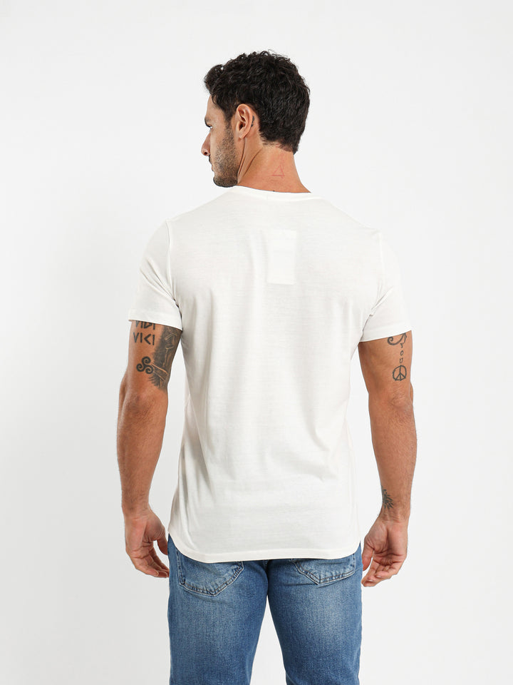 Basic Regular Fit V-Neck T-Shirt