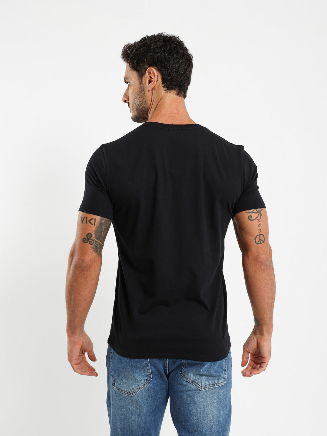Basic Regular Fit V-Neck T-Shirt