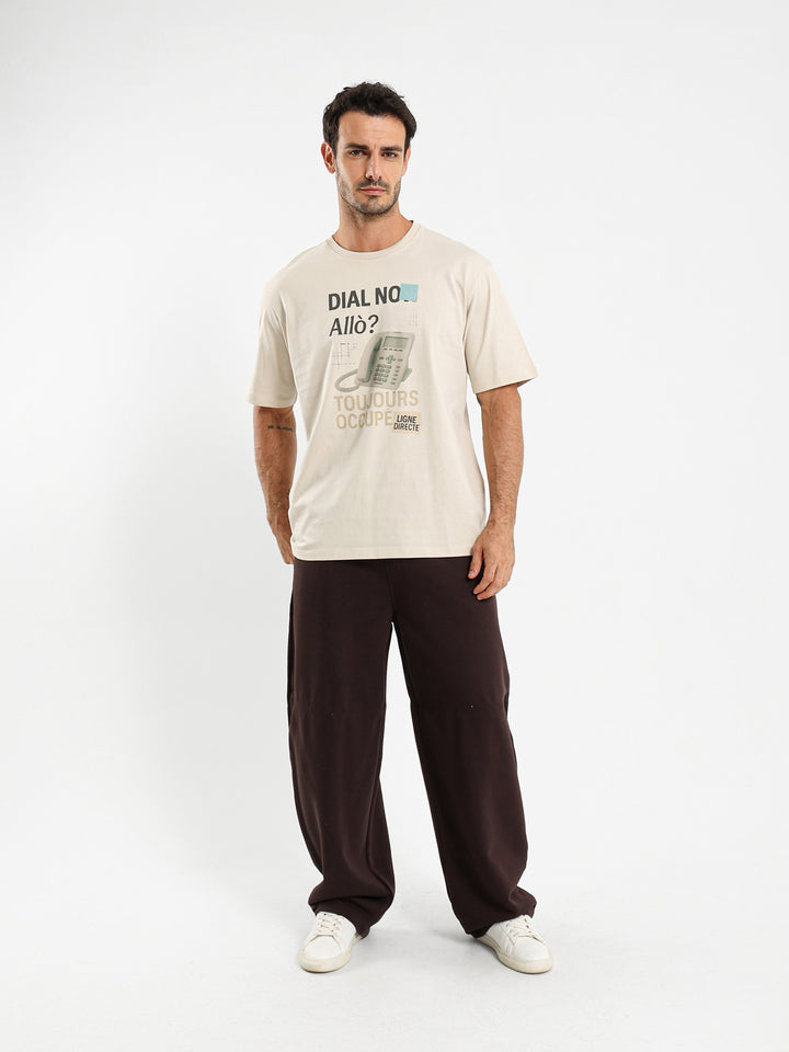 Dial Now Graphic T-Shirt