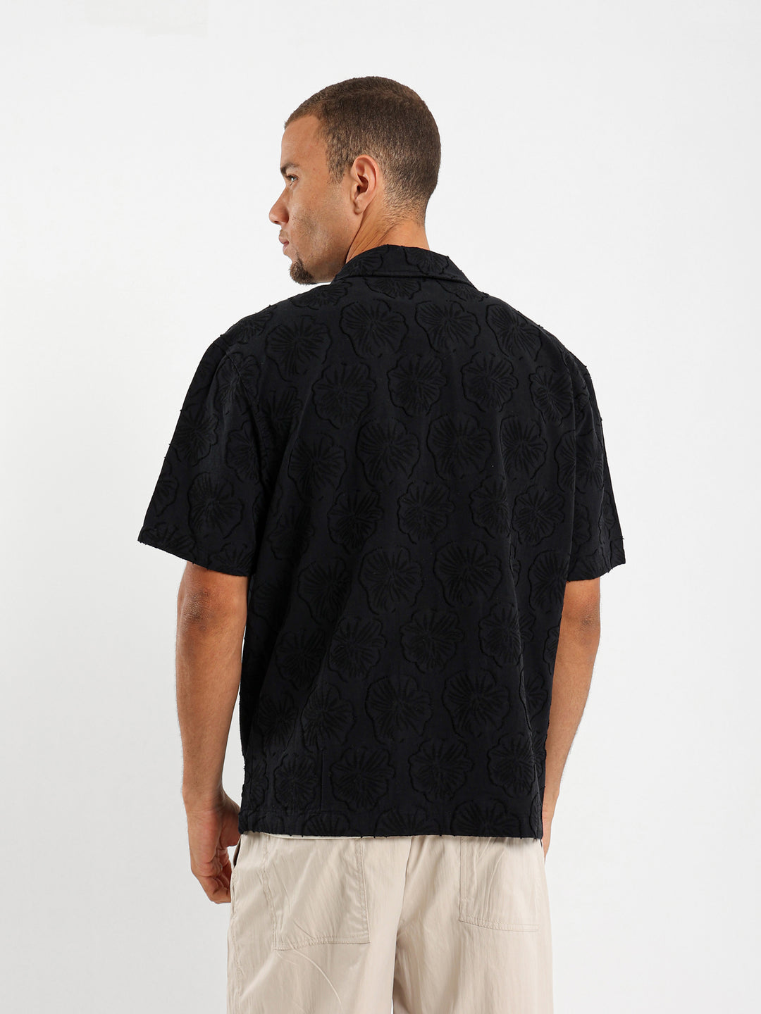 Textured Short Sleeve Shirt