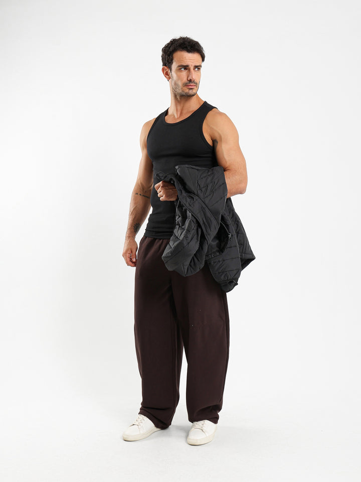 Basic Fitted Derby Tank Top