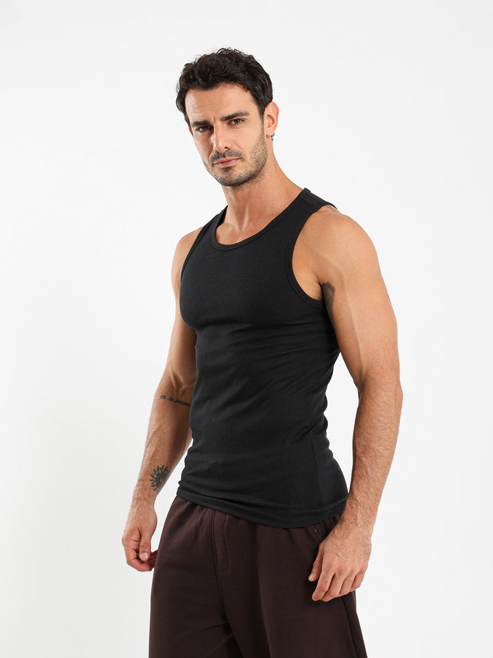 Basic Fitted Derby Tank Top