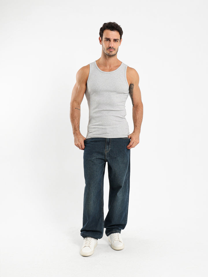 Basic Fitted Derby Tank Top