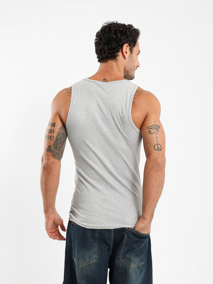 Basic Fitted Derby Tank Top