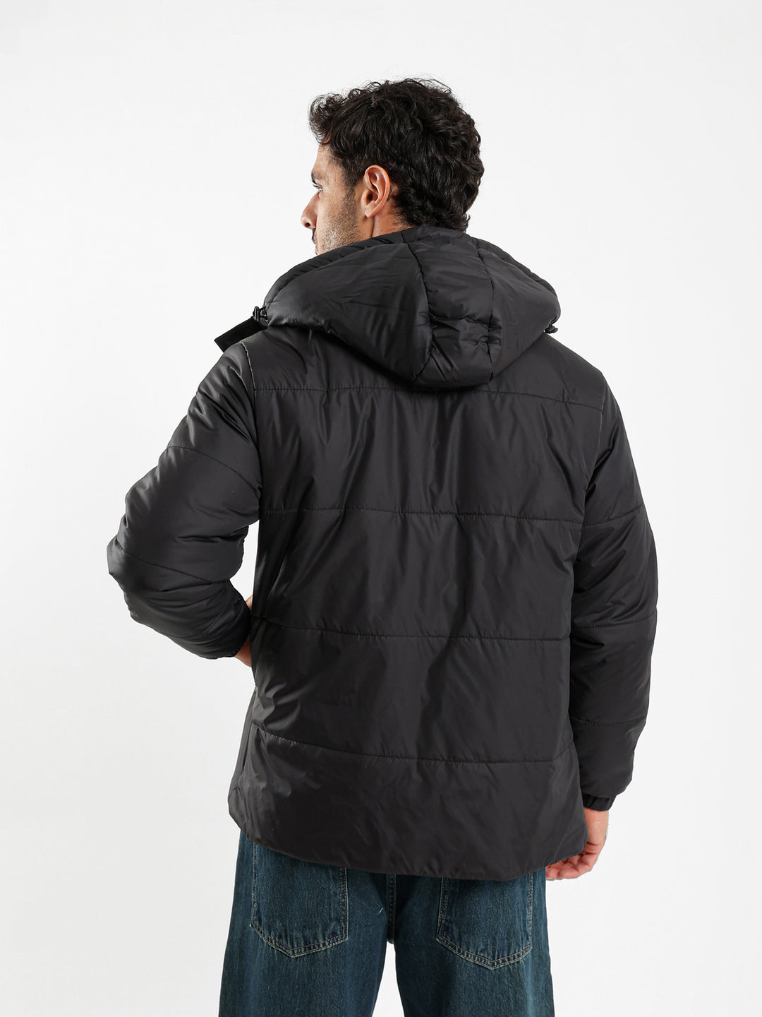 Quilted Hooded Puffer Jacket