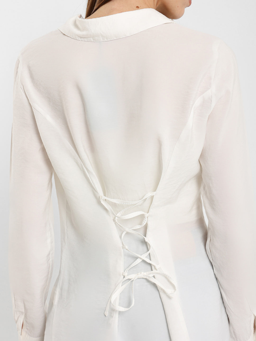 Shirt With Back Ties