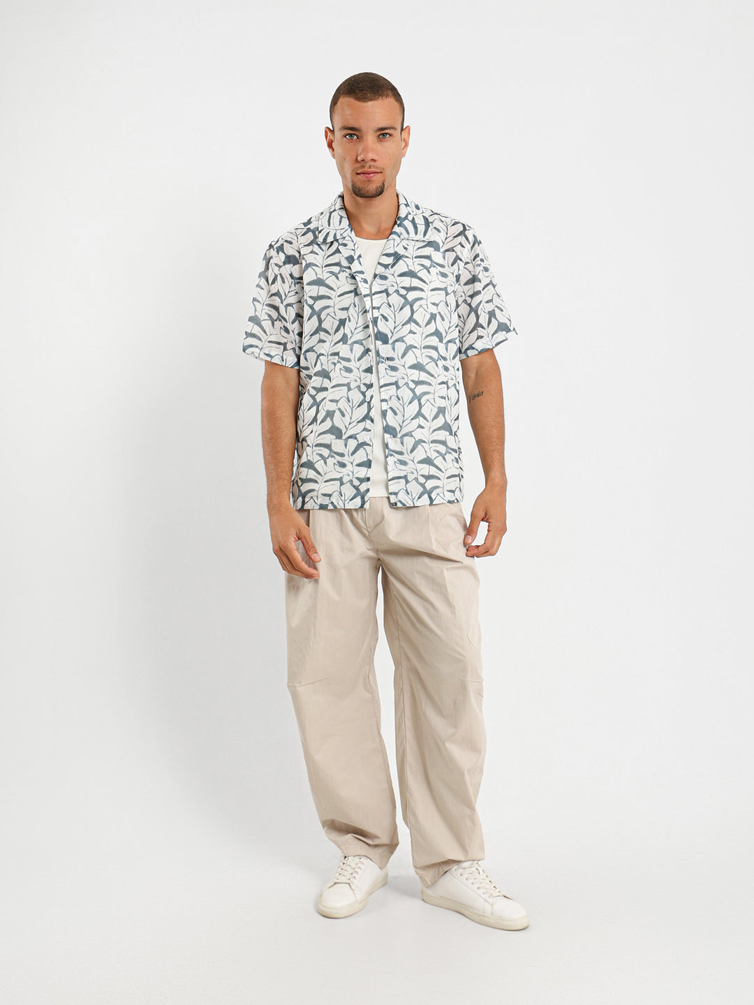 All-Over Print Half Sleeve Shirt