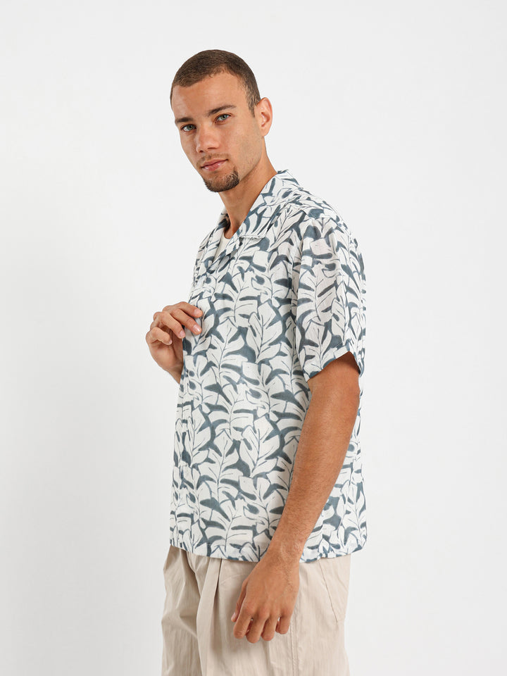 All-Over Print Half Sleeve Shirt