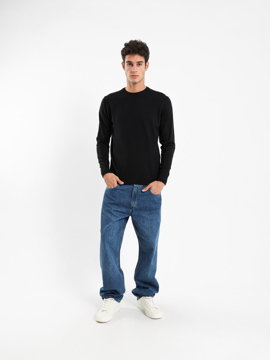 Basic Regular Round Neck Pullover