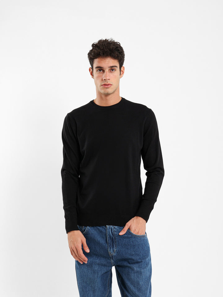 Basic Regular Round Neck Pullover