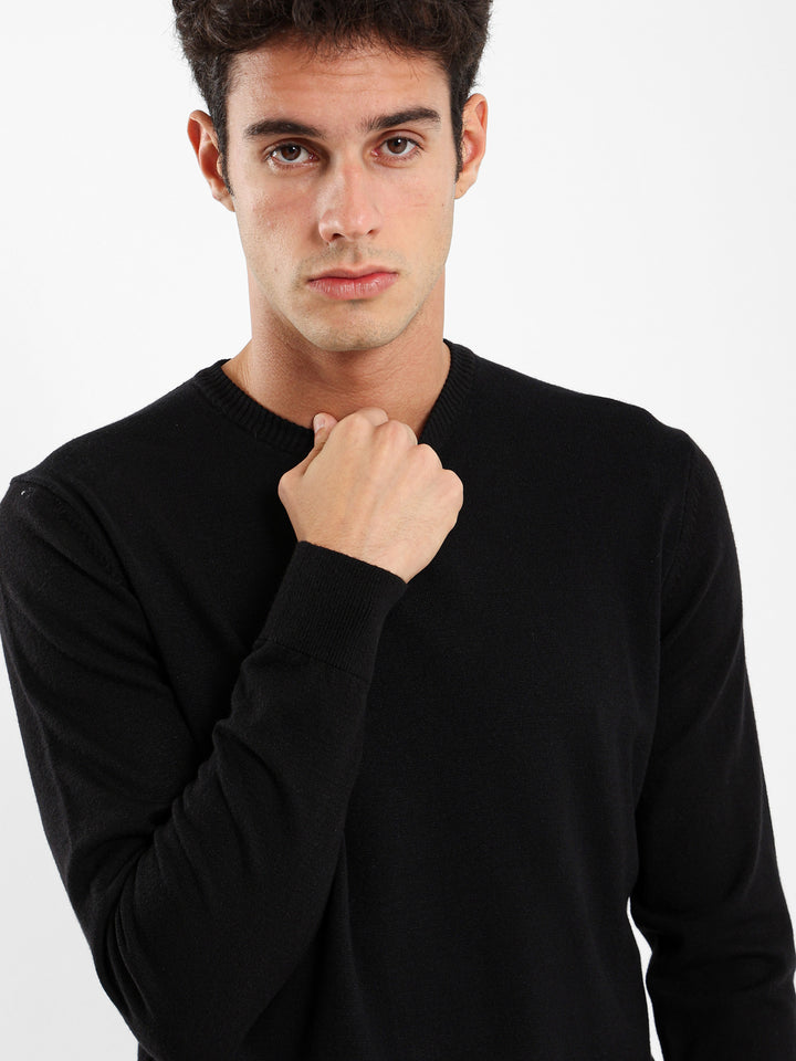 Basic Regular Round Neck Pullover