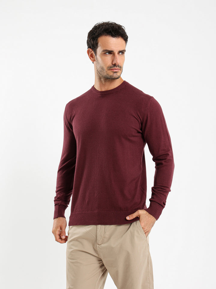 Basic Regular Round Neck Pullover