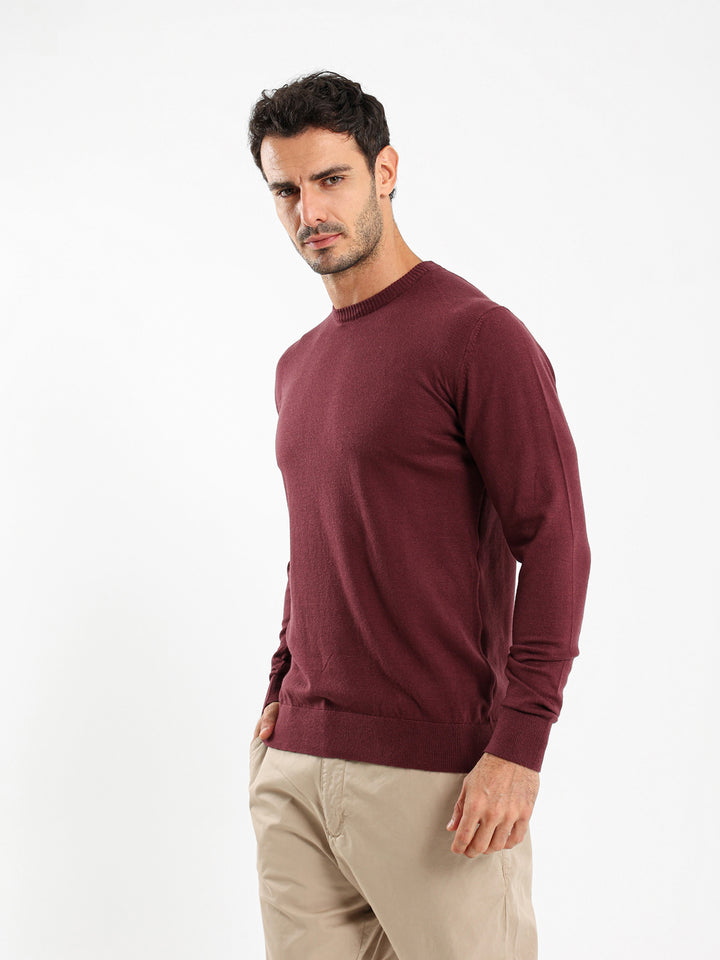 Basic Regular Round Neck Pullover