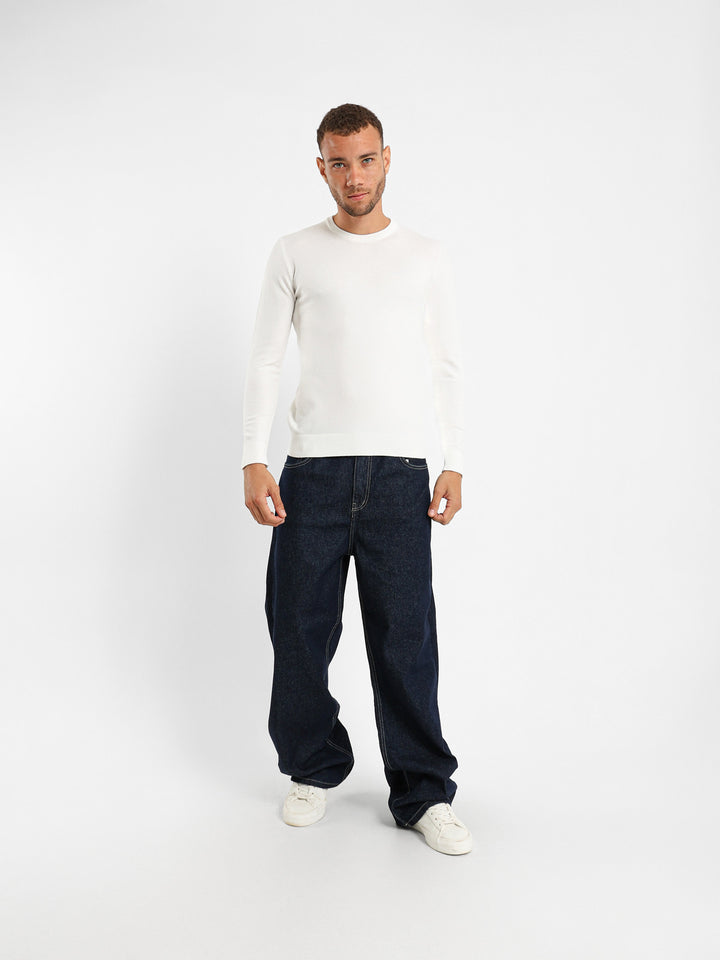 Basic Regular Round Neck Pullover