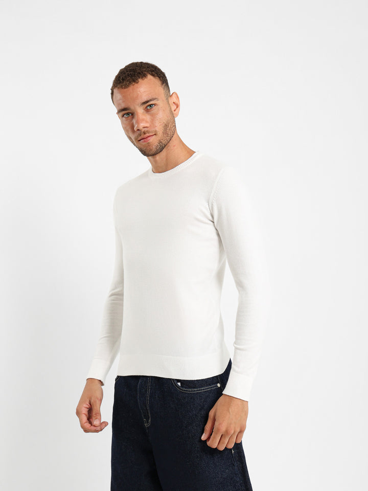 Basic Regular Round Neck Pullover