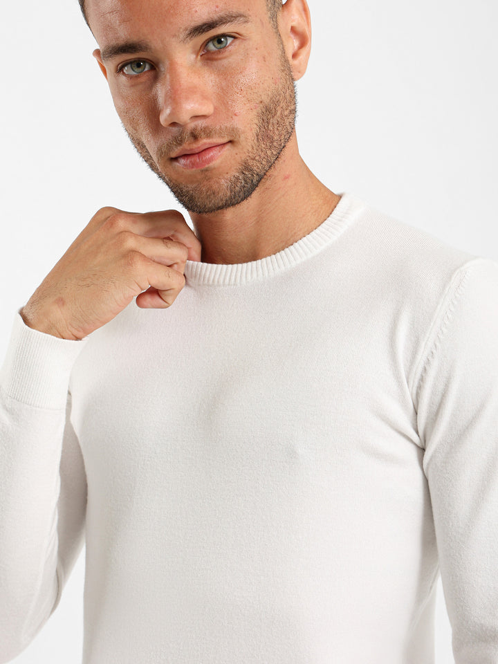Basic Regular Round Neck Pullover