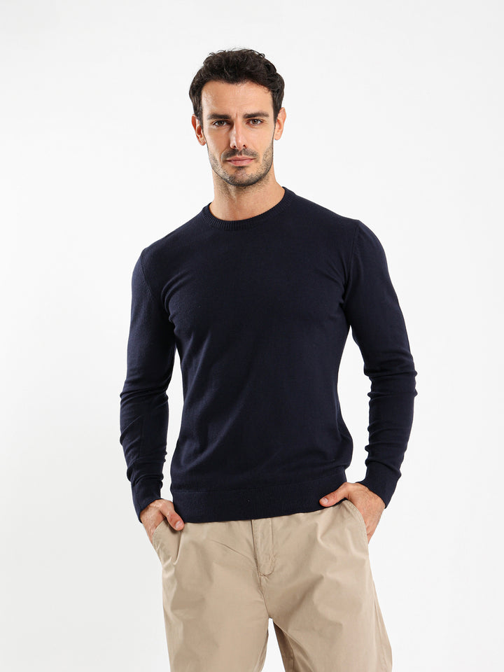Basic Regular Round Neck Pullover