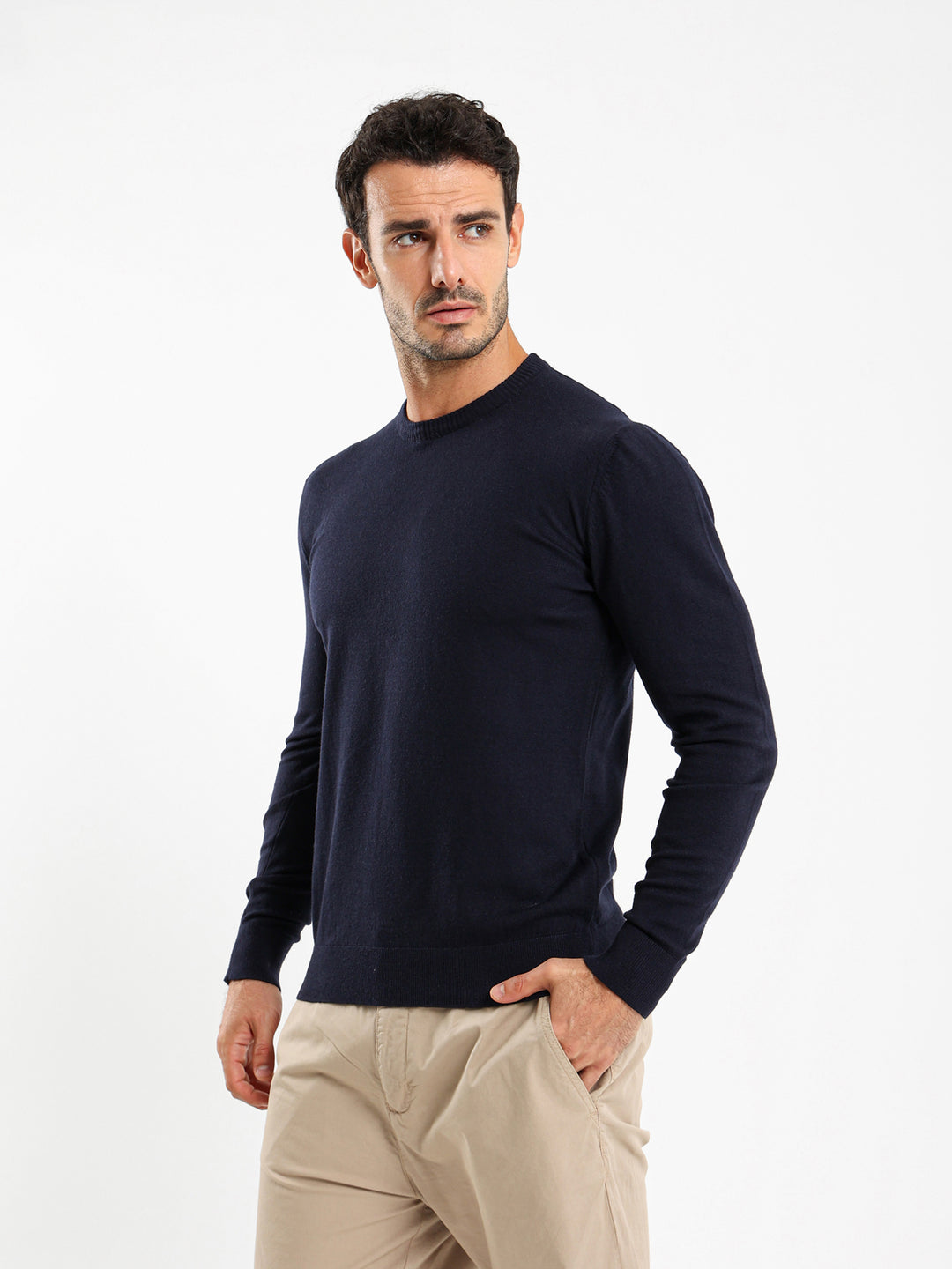 Basic Regular Round Neck Pullover
