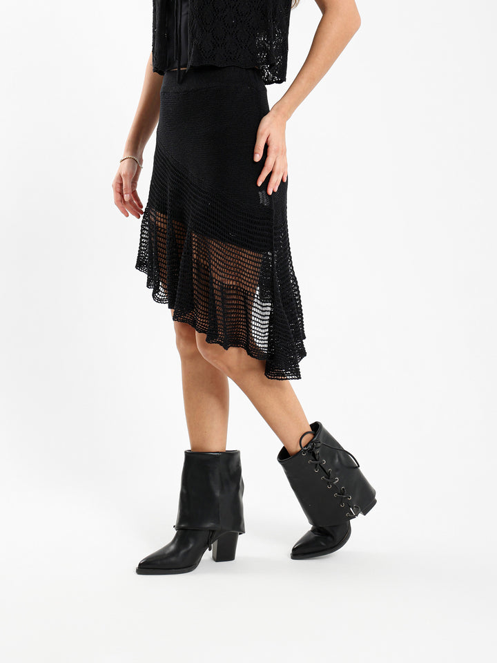 Tricot Mini Skirt