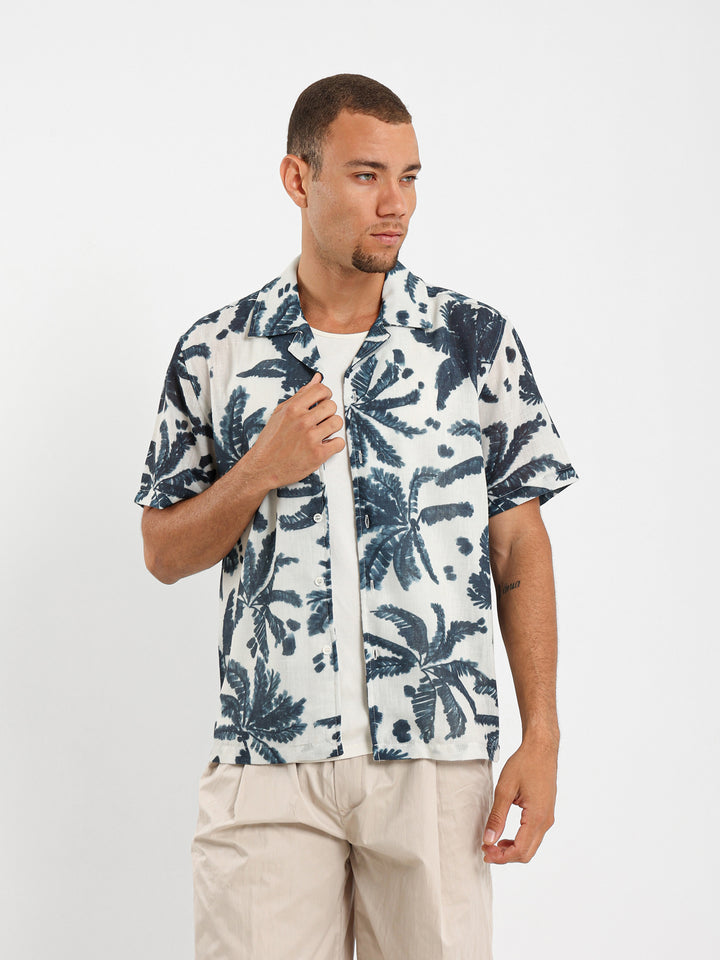 Bohemian Print Relaxed Shirt