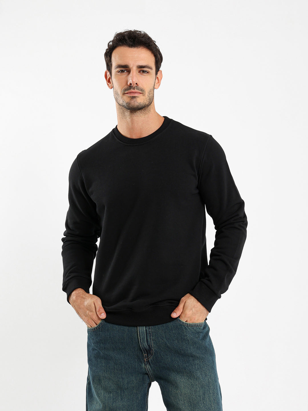 Round Neck Regular Sweatshirt