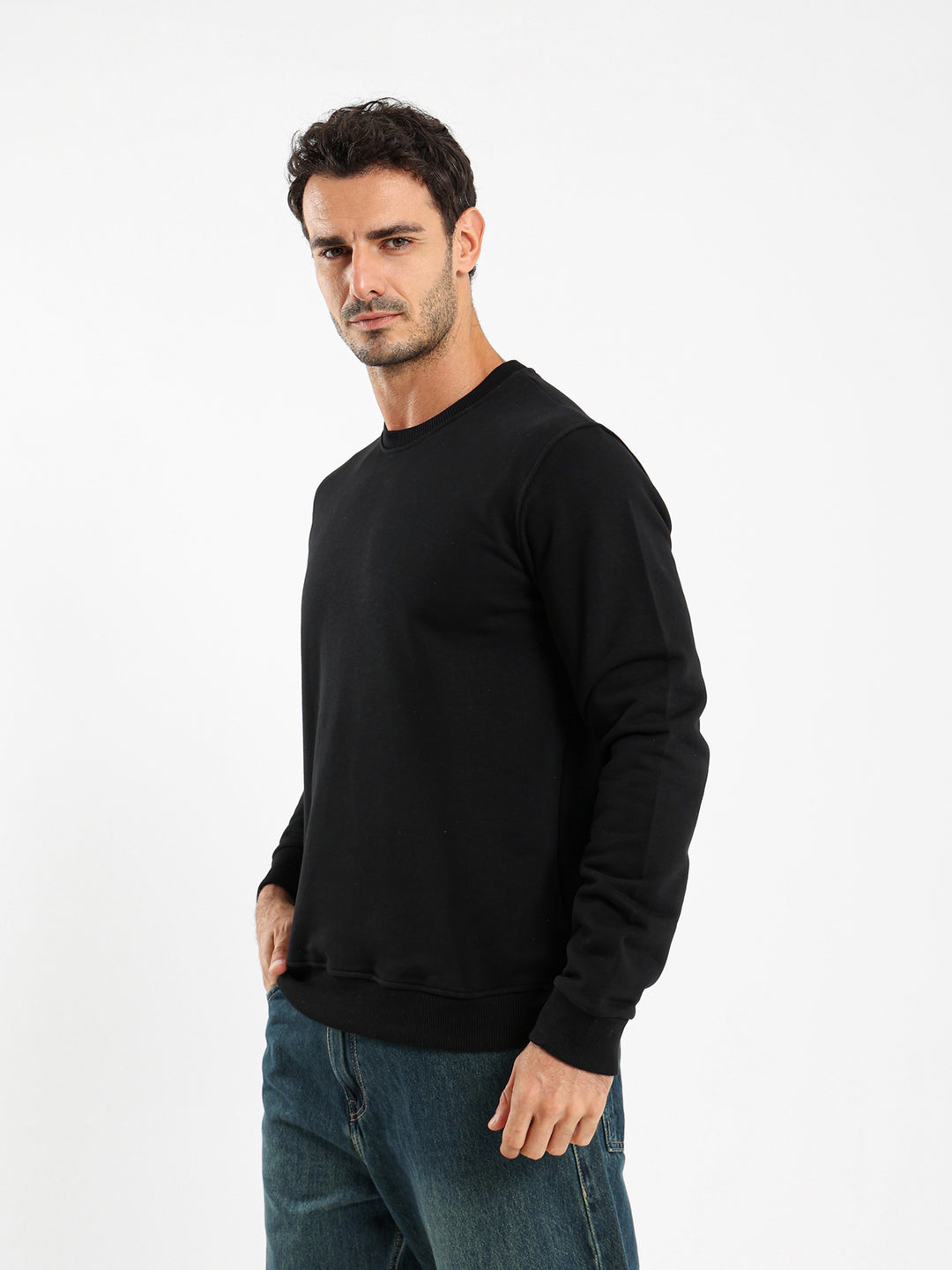 Round Neck Regular Sweatshirt
