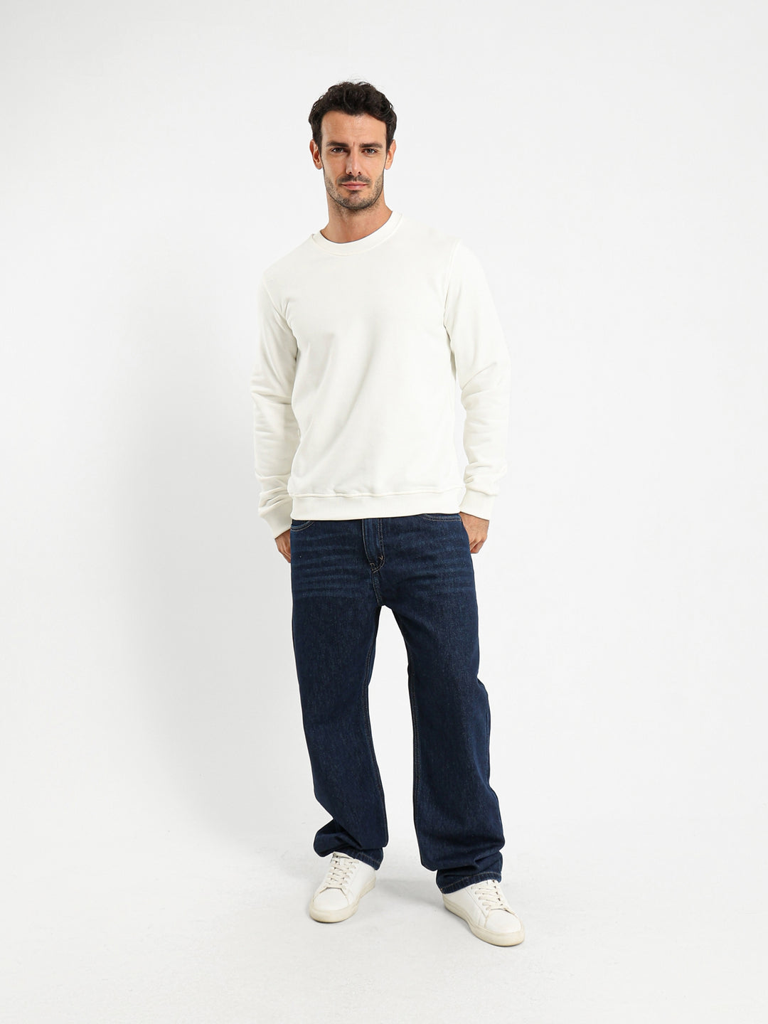 Round Neck Regular Sweatshirt