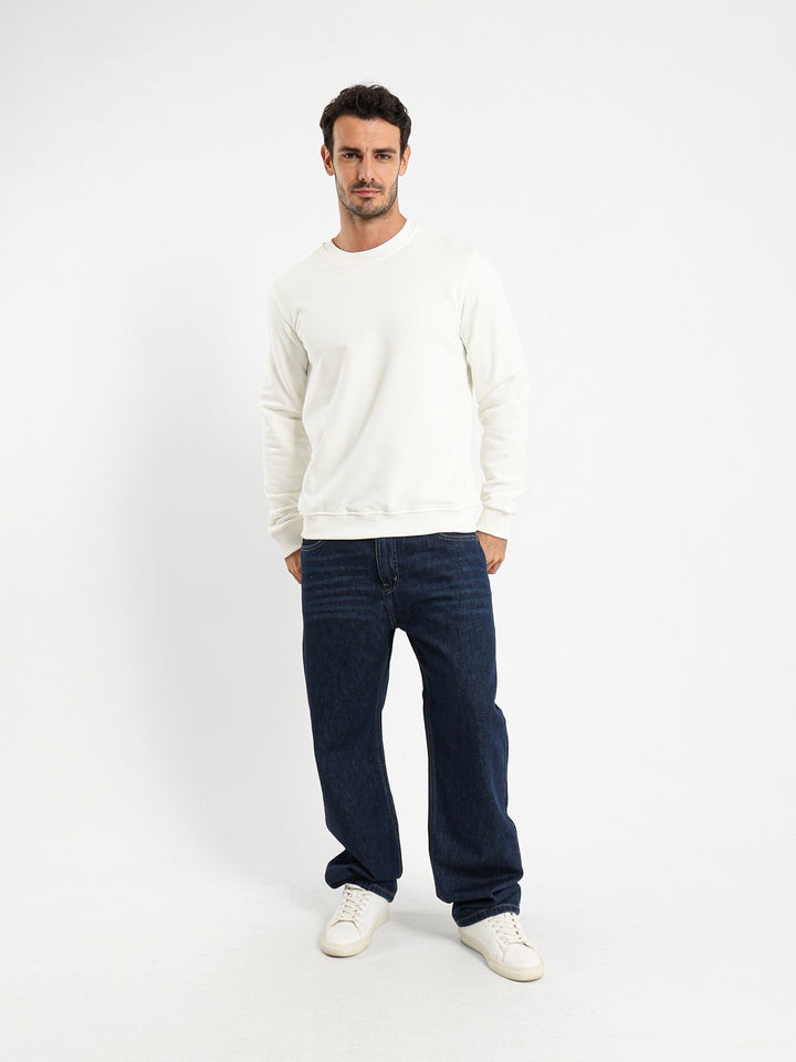 Round Neck Regular Sweatshirt