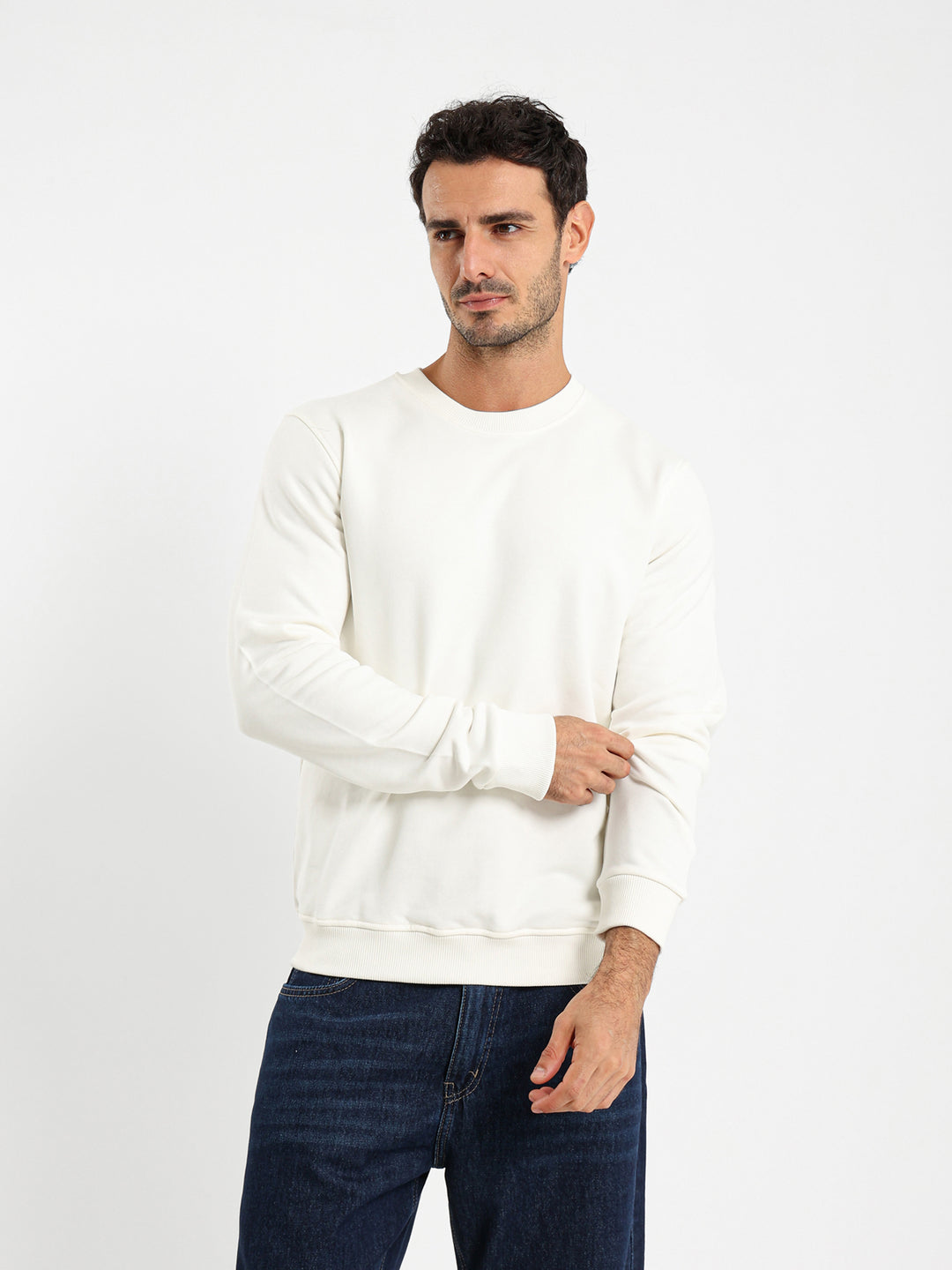 Round Neck Regular Sweatshirt