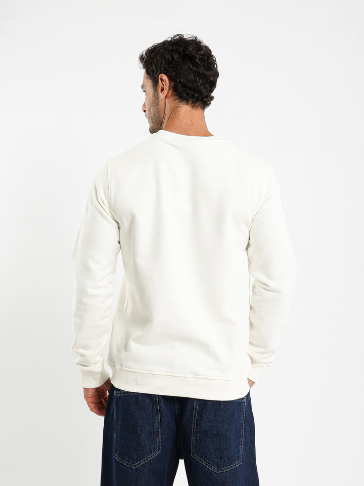 Round Neck Regular Sweatshirt