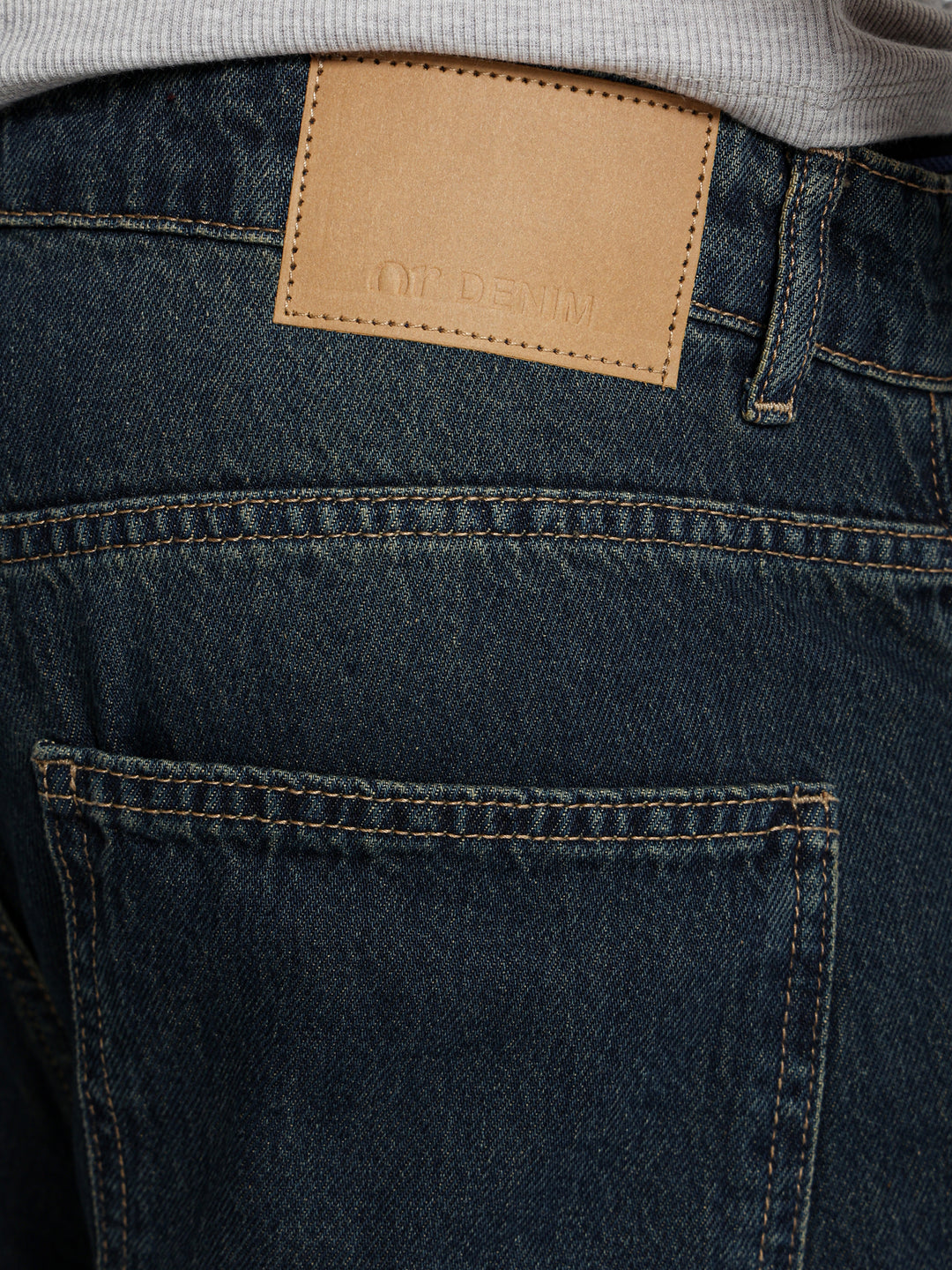Baggy Solid Basic Jeans