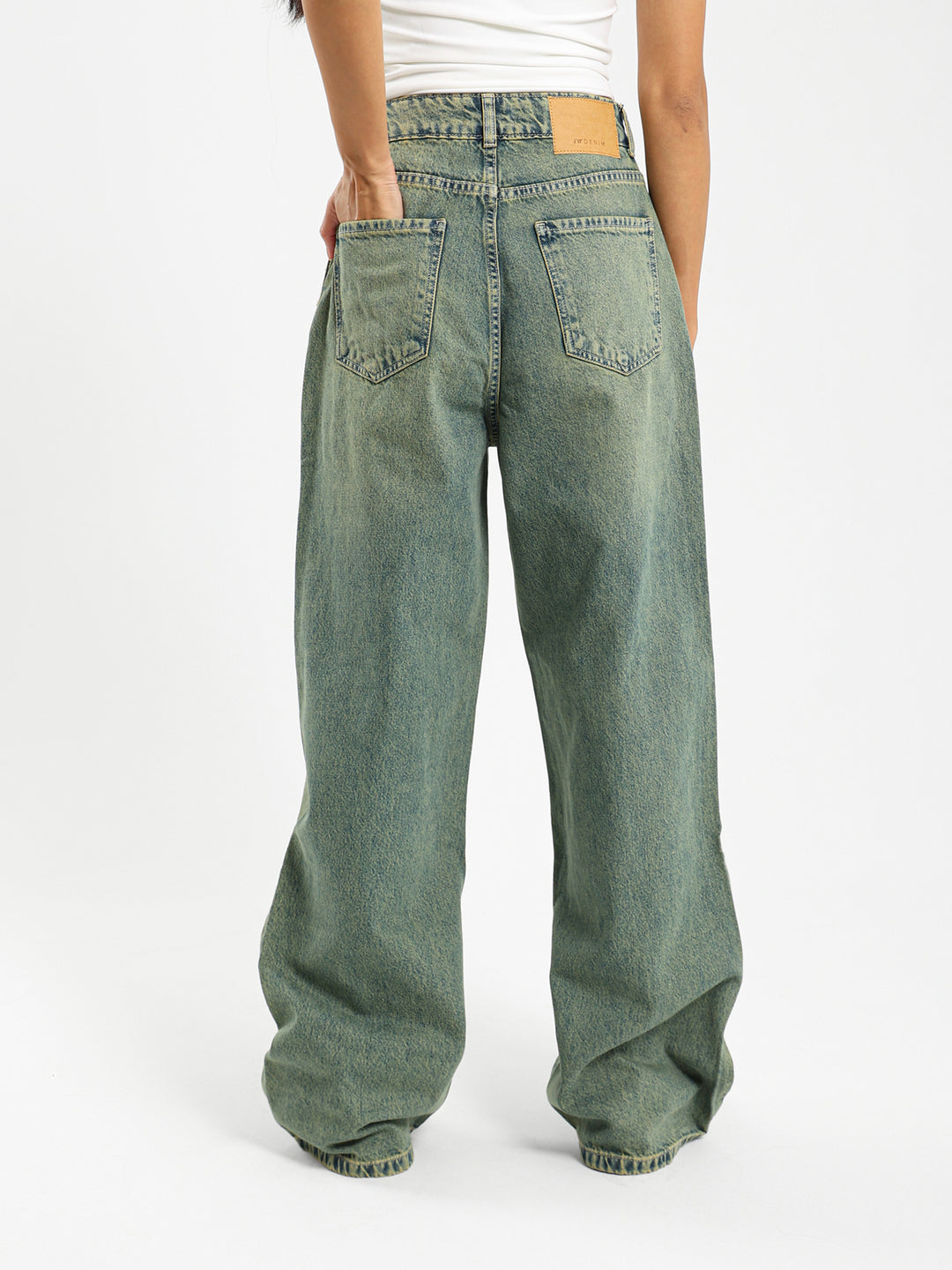 Baggy Denim Pants
