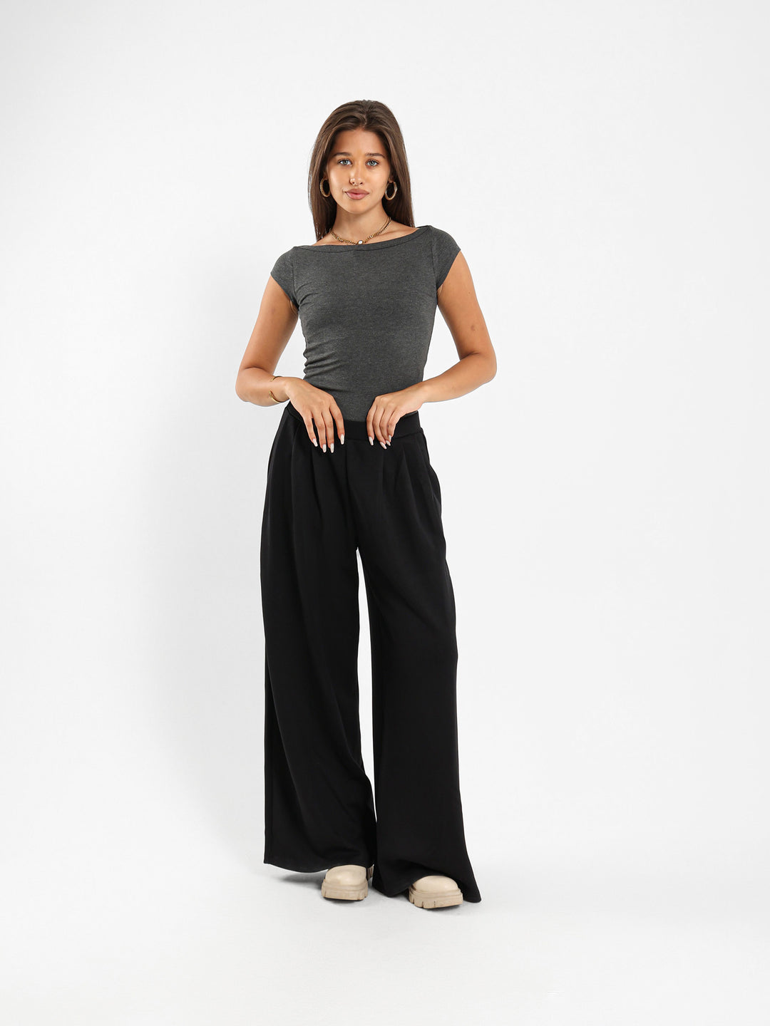 Fitted Square Neck Top