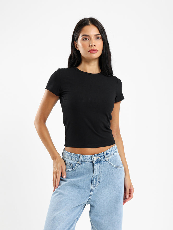 Rib Baby Tee