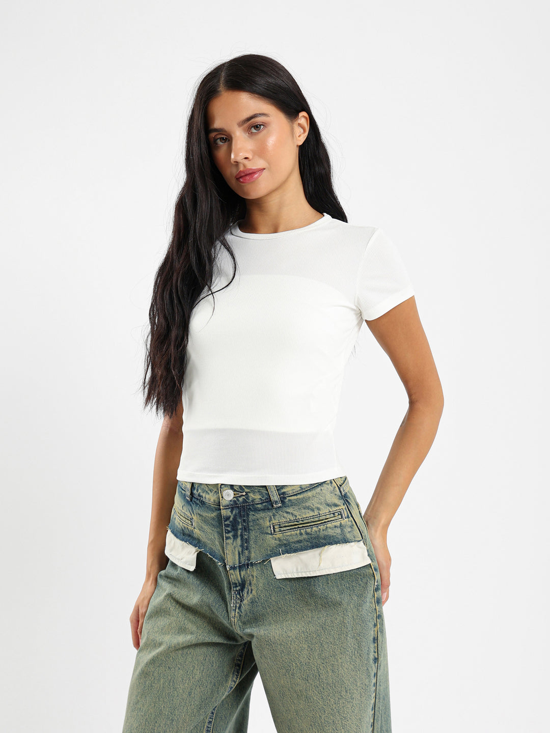Rib Baby Tee