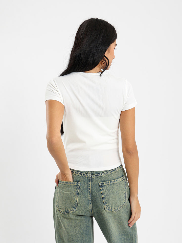 Rib Baby Tee