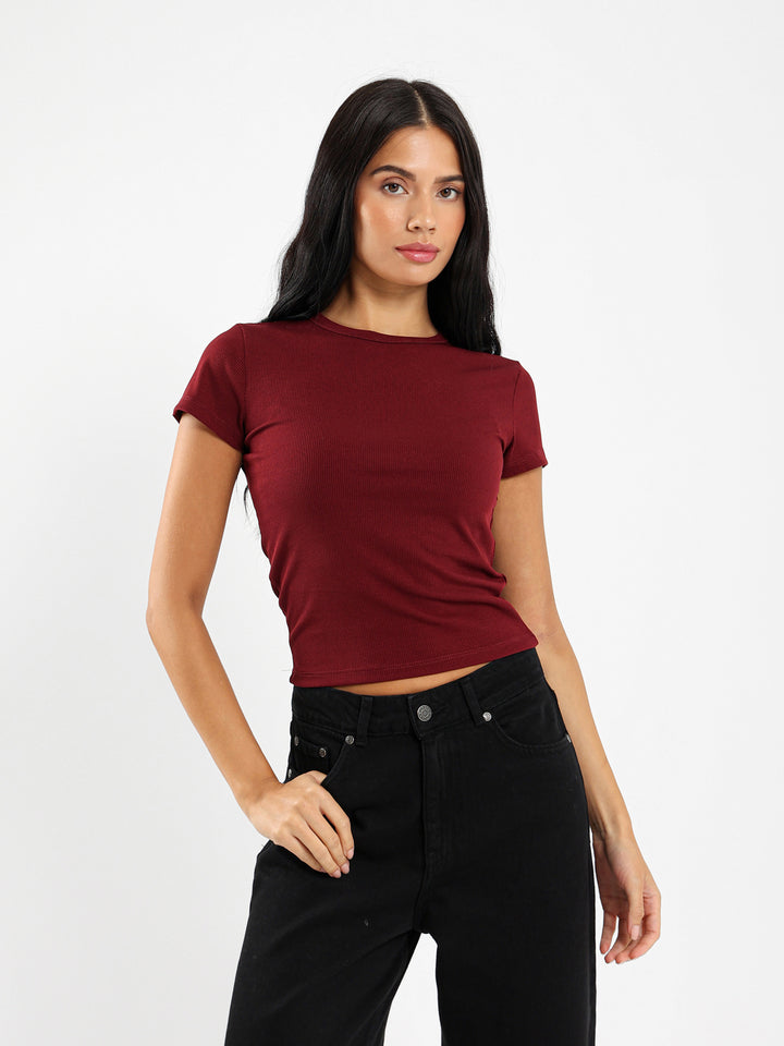Rib Baby Tee