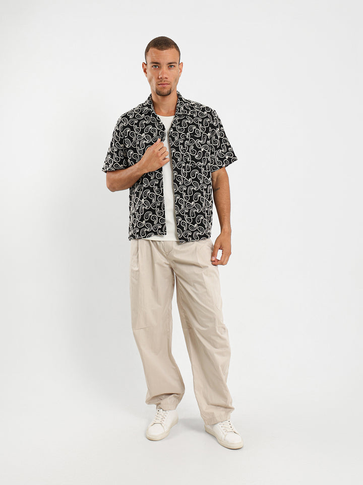 Oversized Half Sleeve Shirt
