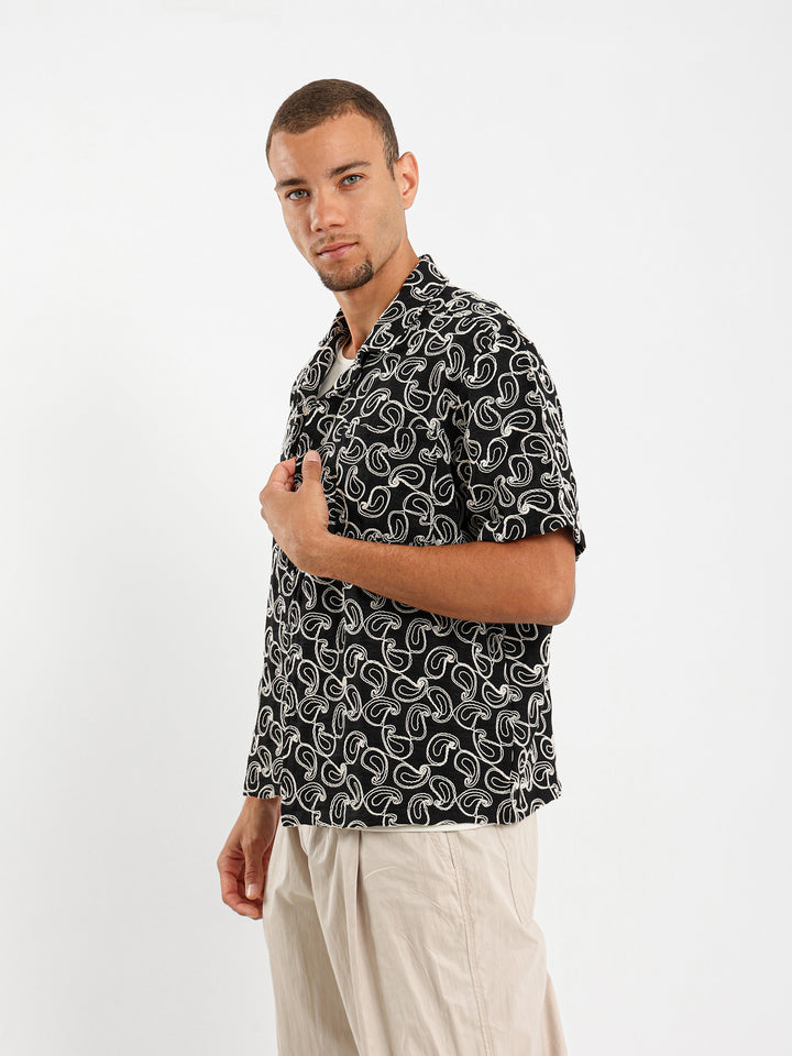 Oversized Half Sleeve Shirt