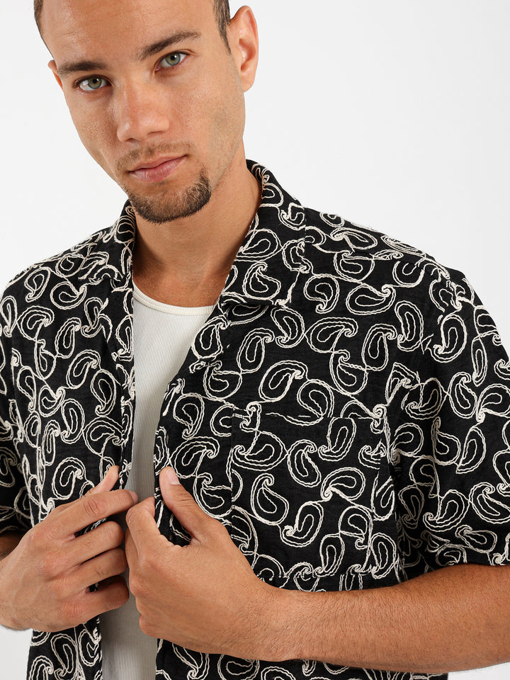 Oversized Half Sleeve Shirt