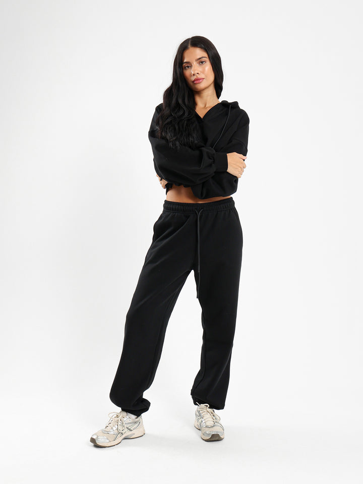 Basic Sweatpants With Cuffs
