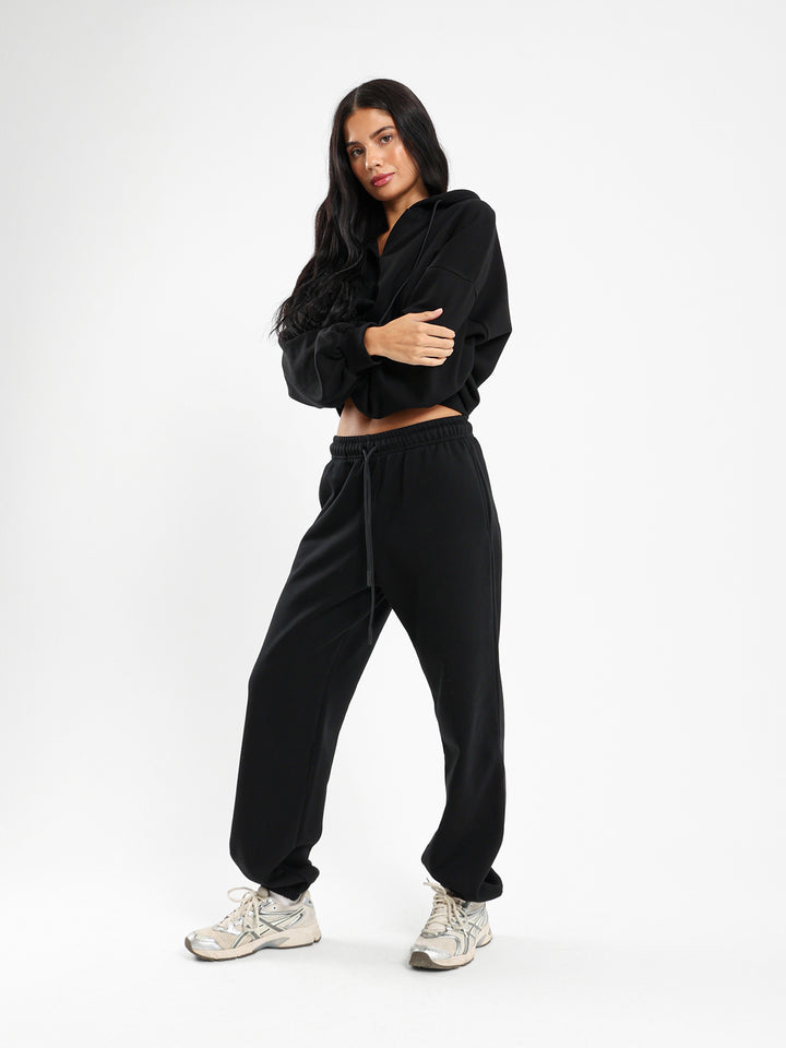 Basic Sweatpants With Cuffs