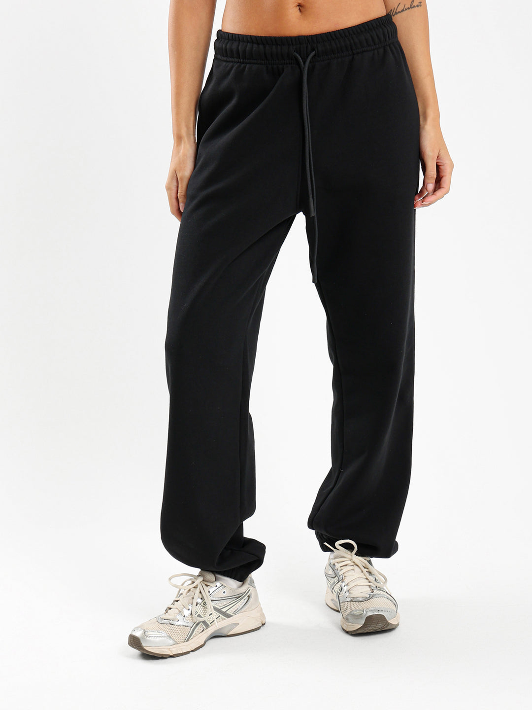 Basic Sweatpants With Cuffs