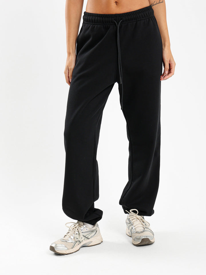 Basic Sweatpants With Cuffs